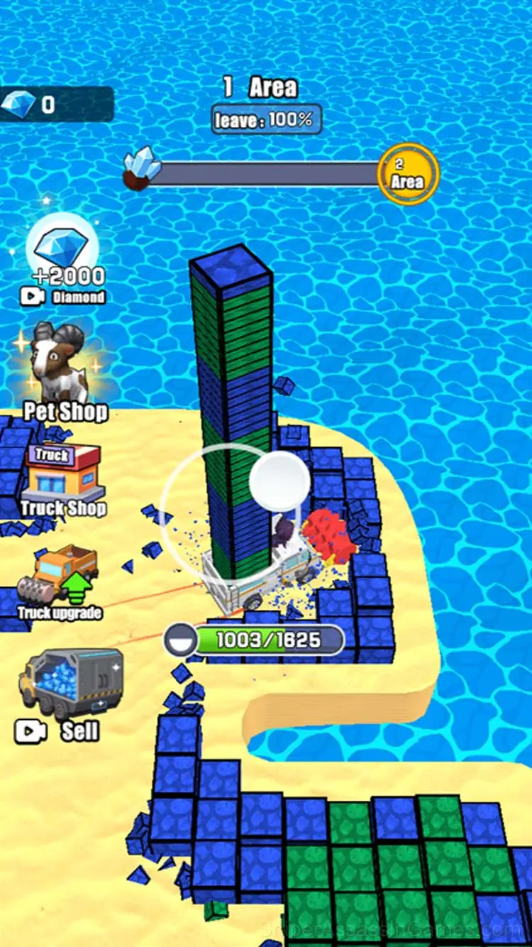 The Stone Miner gameplay screenshot 1