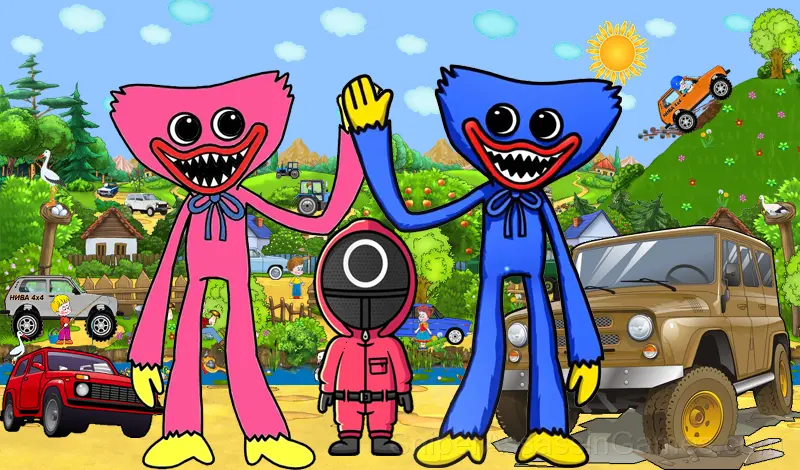 Play Huggy Wuggy racer