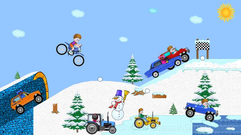 Huggy Wuggy racer gameplay screenshot 5