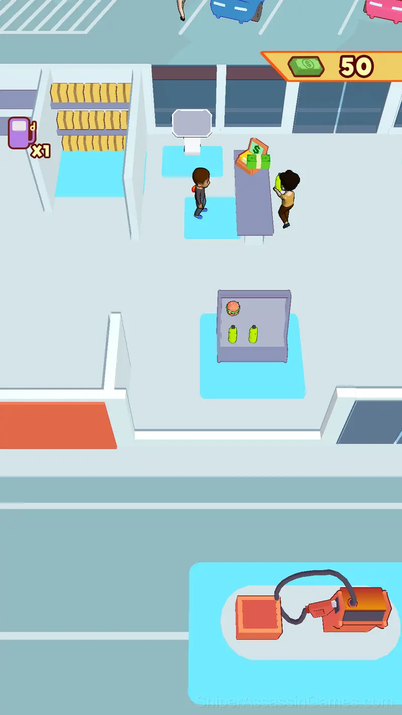 Gas Station Arcade gameplay screenshot 1