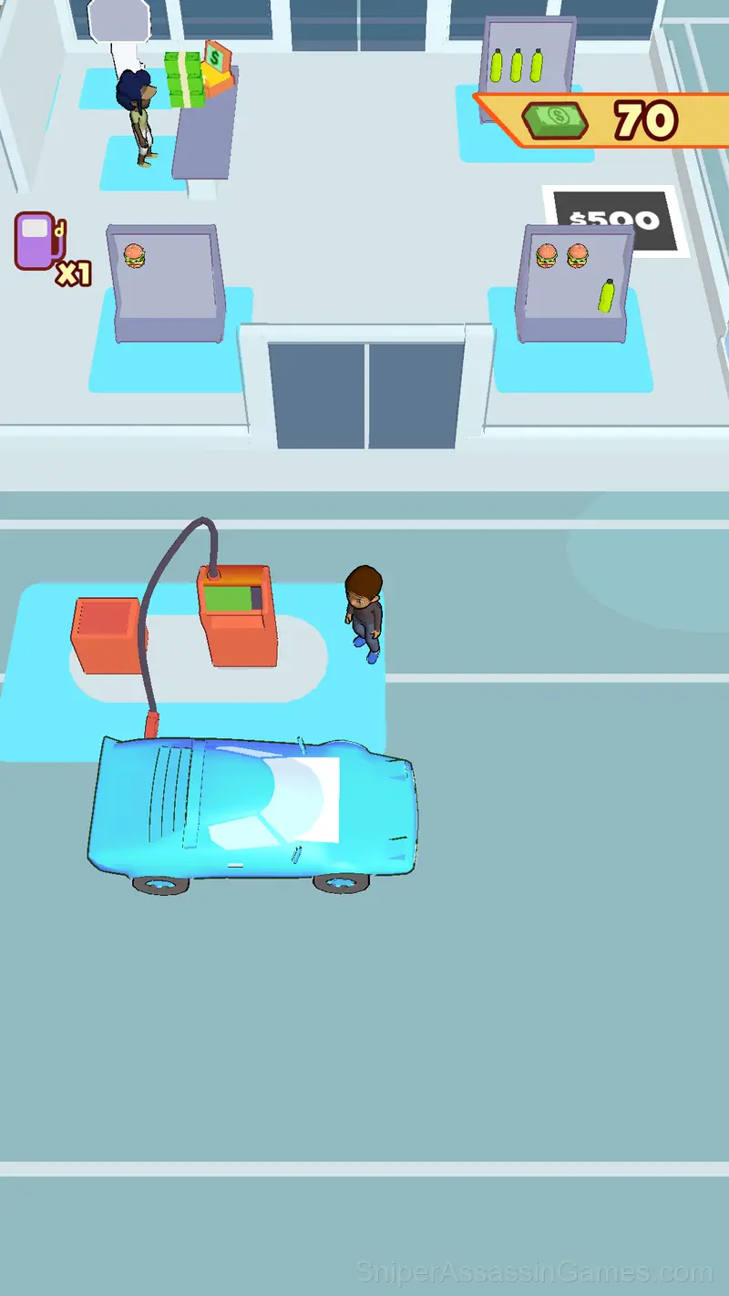 Gas Station Arcade gameplay screenshot 2