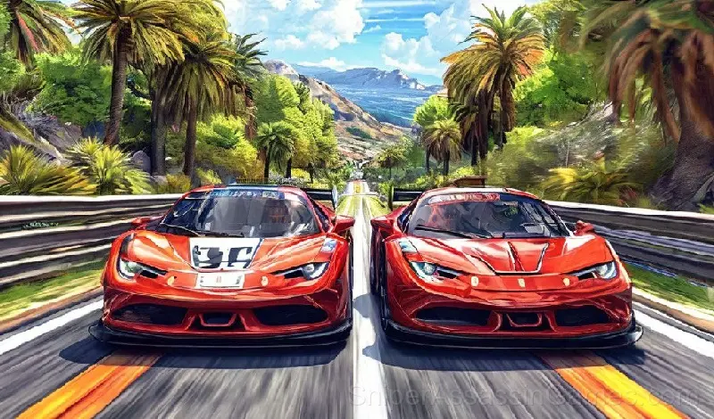 Play Racing for 2 players