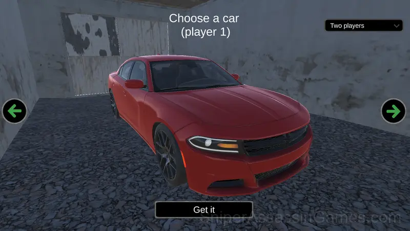 Racing for 2 players gameplay screenshot 1