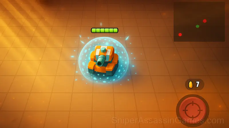 Tanks Arena gameplay screenshot 1