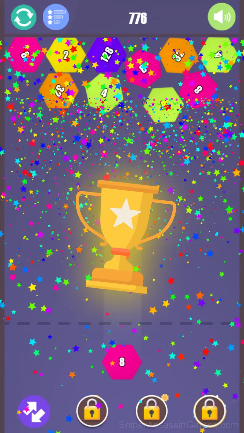 2048 Physical Puzzle gameplay screenshot 1