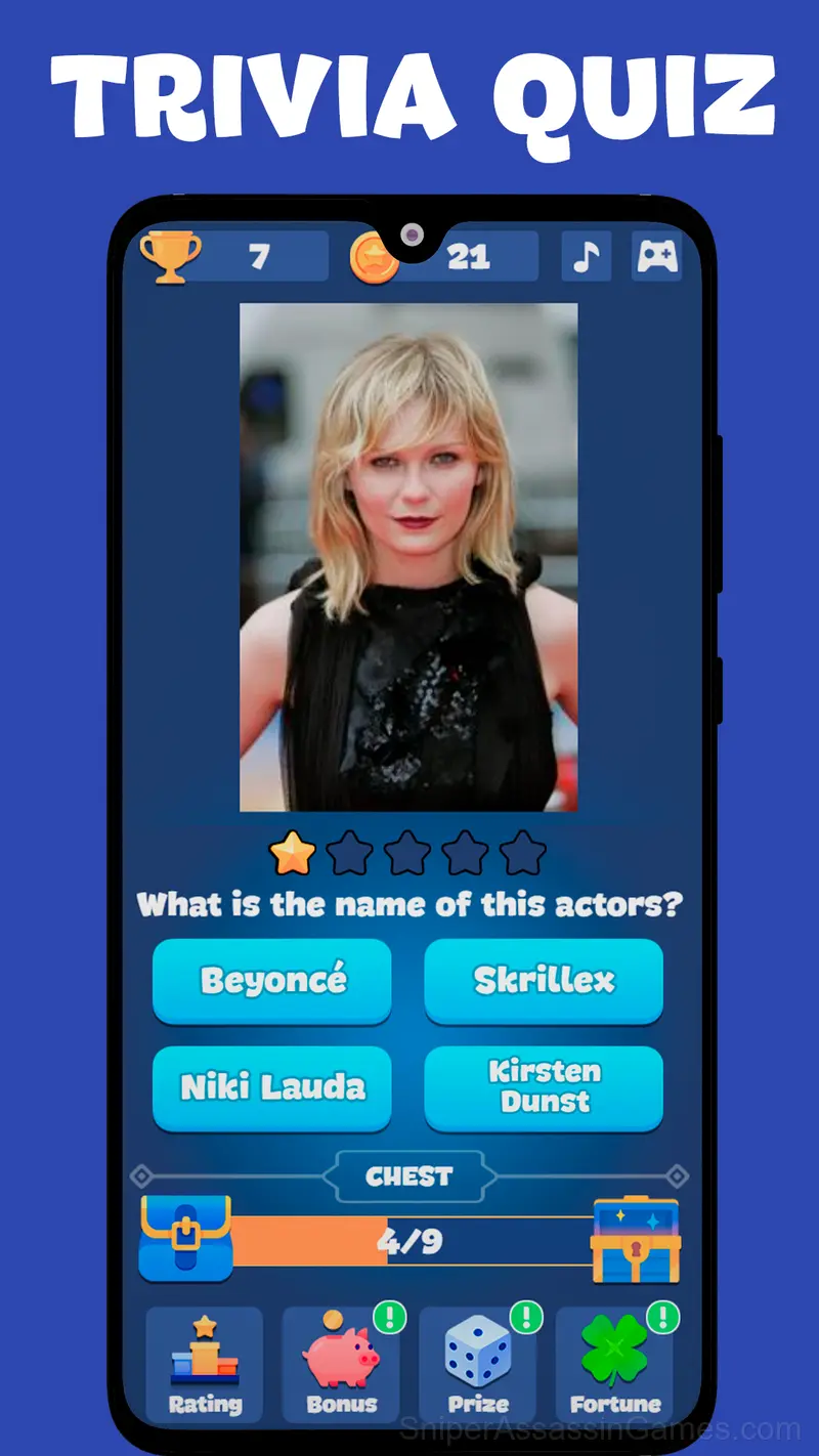 Trivia Quiz: Who is this? gameplay screenshot 1