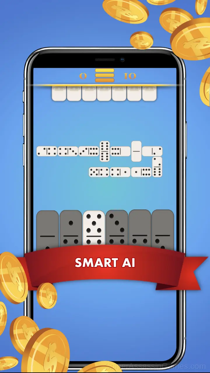 Domino duel gameplay screenshot 2
