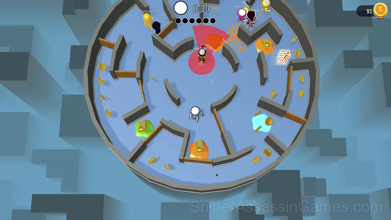 Hide and Seek Stickman gameplay screenshot 1