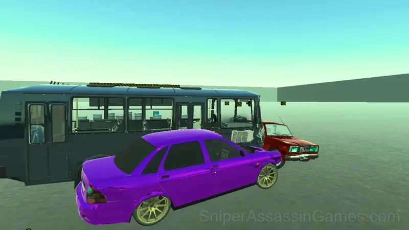 Rus Car Crash gameplay screenshot 2