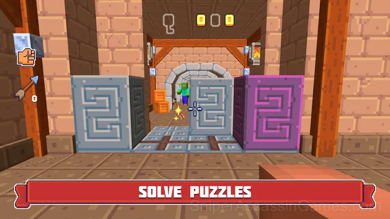 Noob: Zombie Prison Escape gameplay screenshot 3