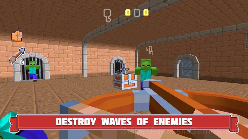 Noob: Zombie Prison Escape gameplay screenshot 5