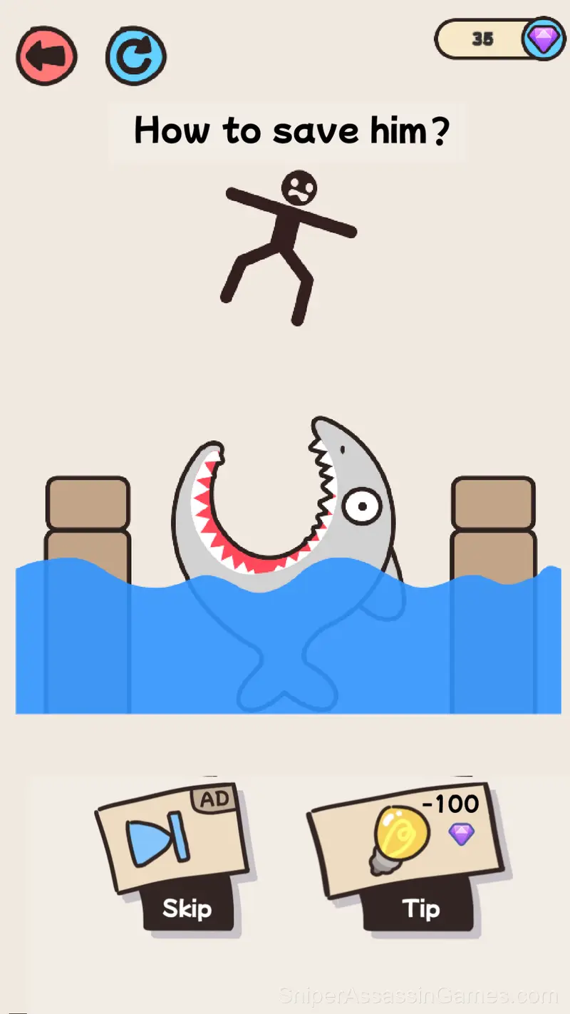 Save stickman gameplay screenshot 3
