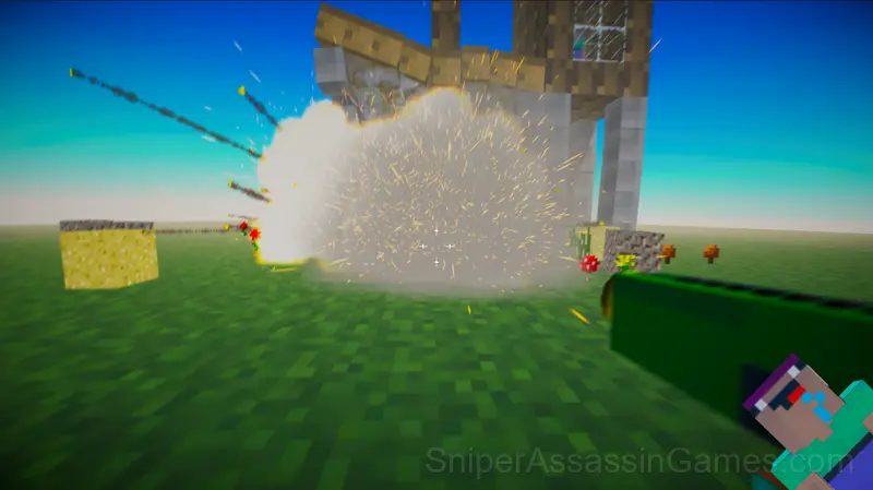 Noob House Smasher - Destruction Simulator gameplay screenshot 2