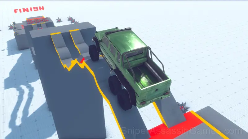 4wd Test Driver gameplay screenshot 4