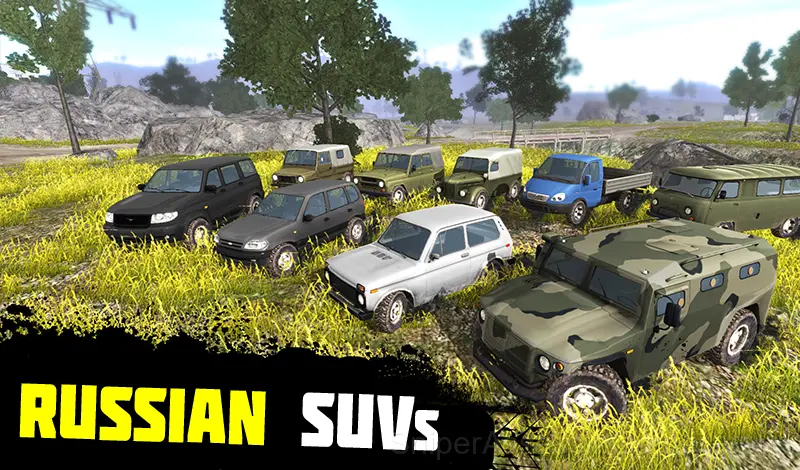 Play 4x4 Russian SUVs