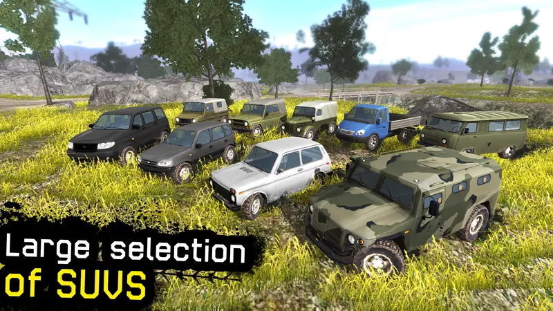 4x4 Russian SUVs gameplay screenshot 1