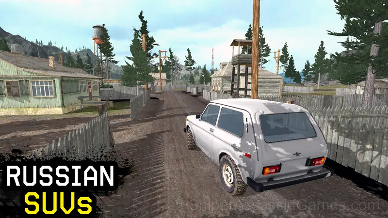 4x4 Russian SUVs gameplay screenshot 4