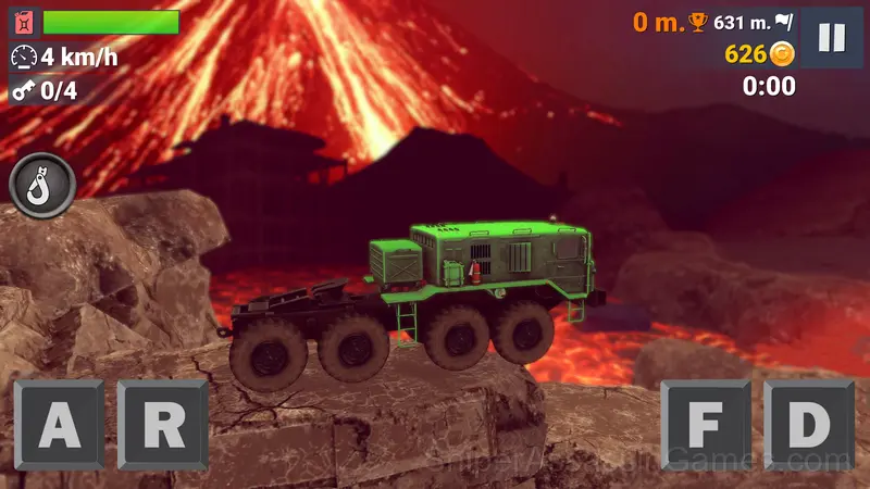 4x4 Hill Climb gameplay screenshot 2