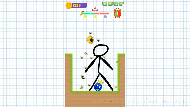 Save Rainbow Friend gameplay screenshot 2