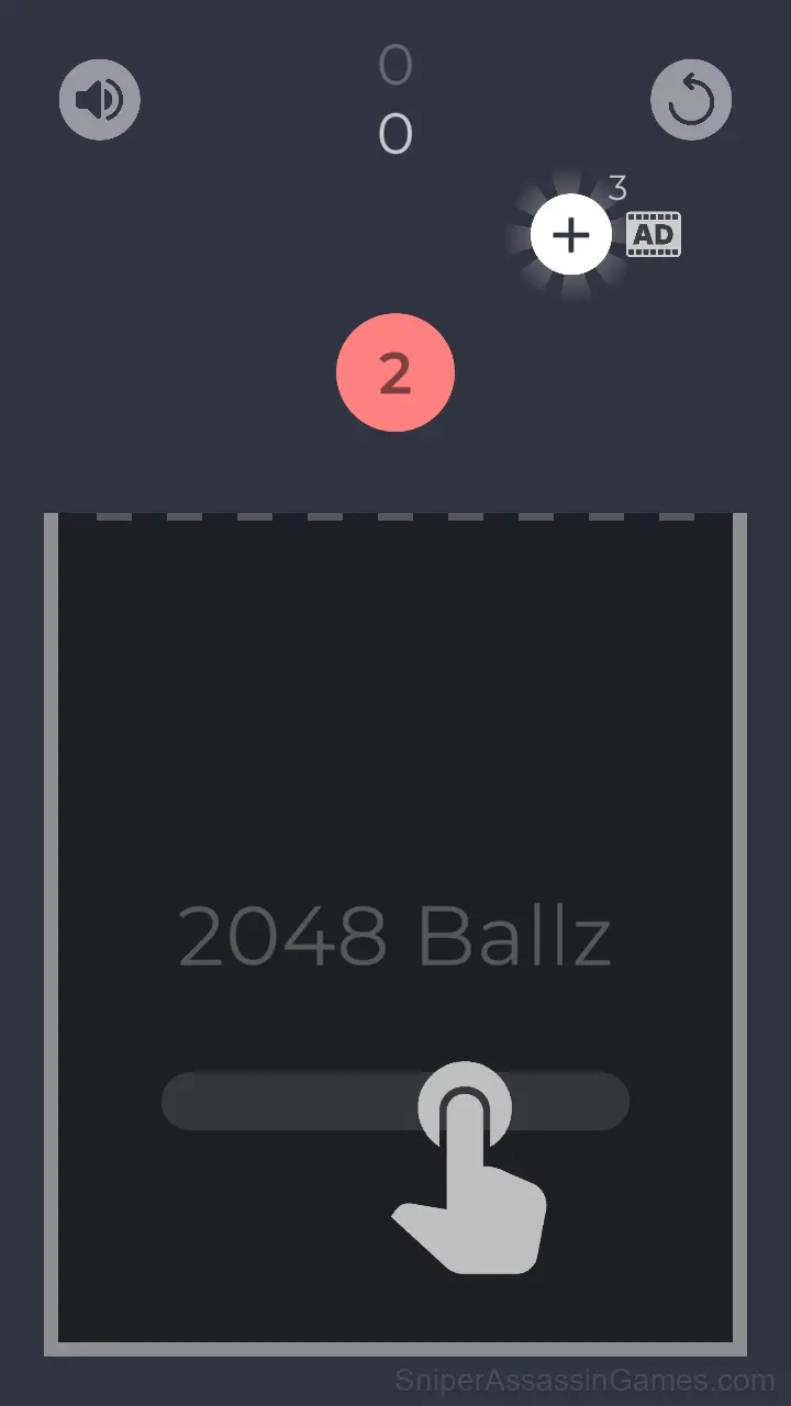 2048 Ballz gameplay screenshot 1