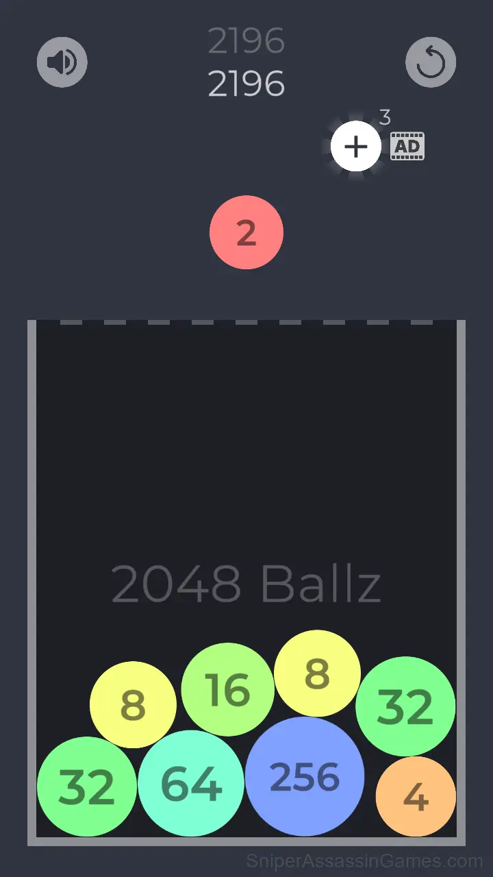 2048 Ballz gameplay screenshot 4