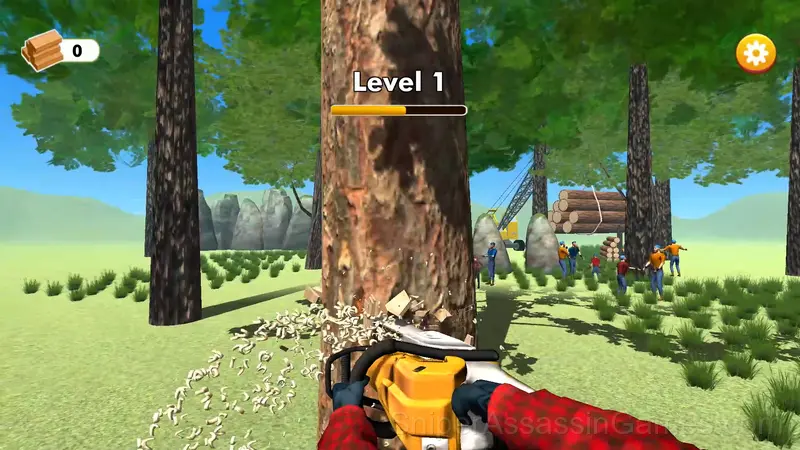 Feller 3D gameplay screenshot 1