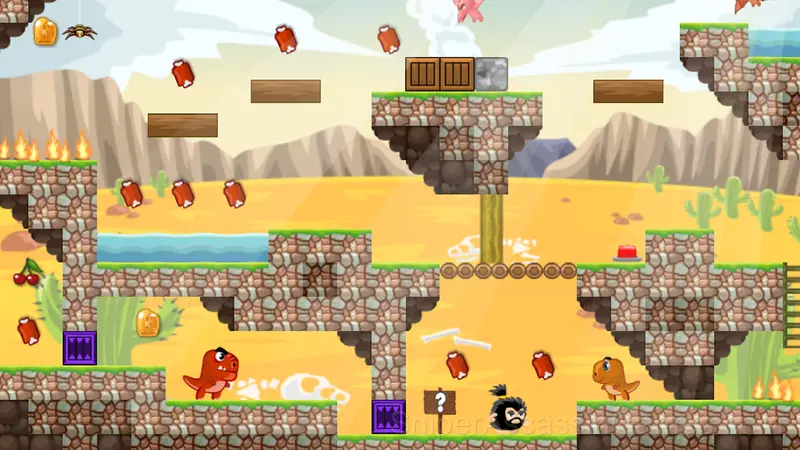 Dino Meat Hunt Dry Land gameplay screenshot 3