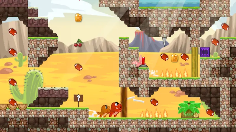 Dino Meat Hunt Dry Land gameplay screenshot 4