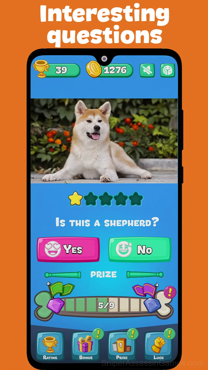Trivia Quiz: Dog Breeds gameplay screenshot 2