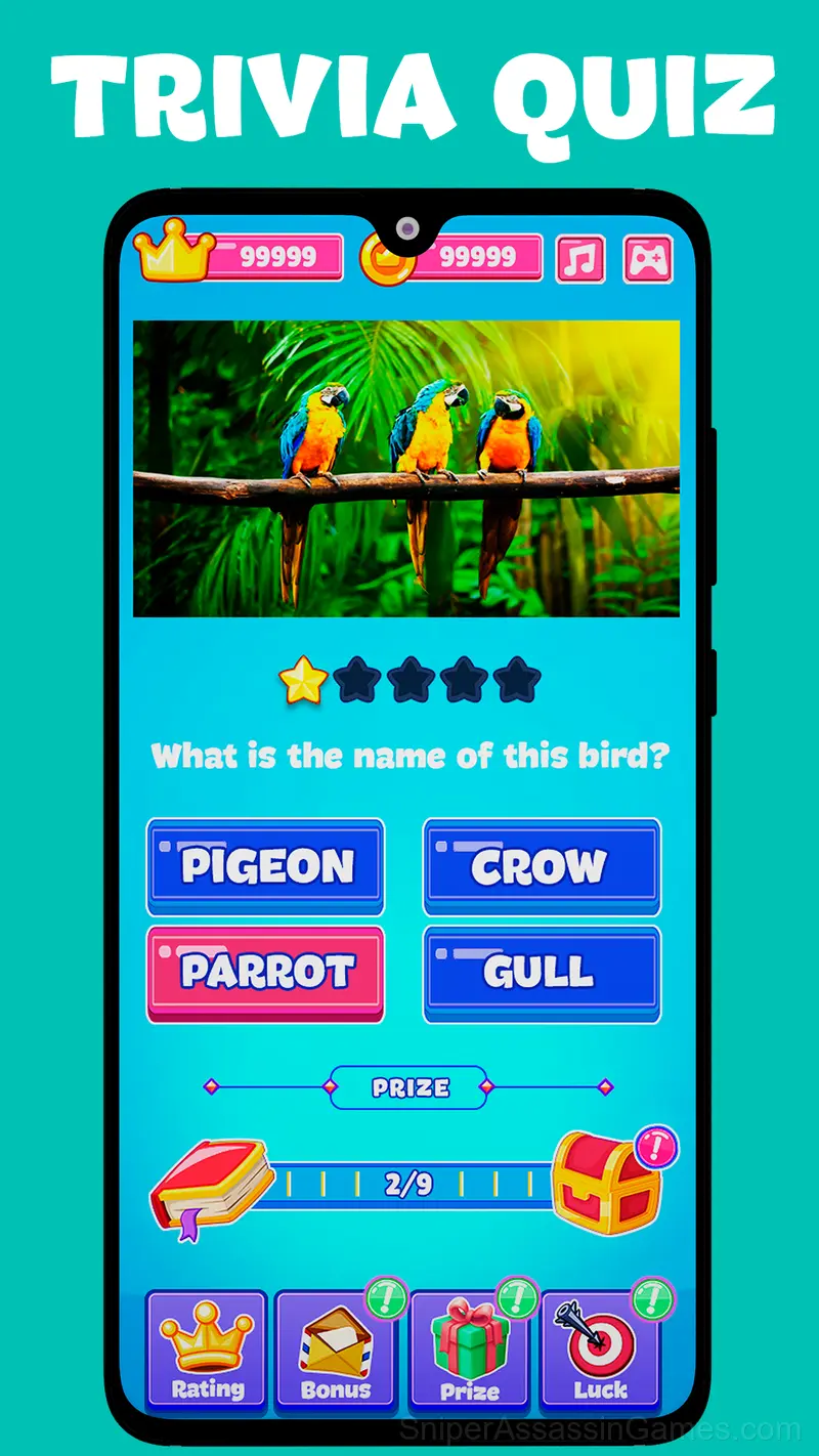 Trivia Quiz: Birds of the World gameplay screenshot 1
