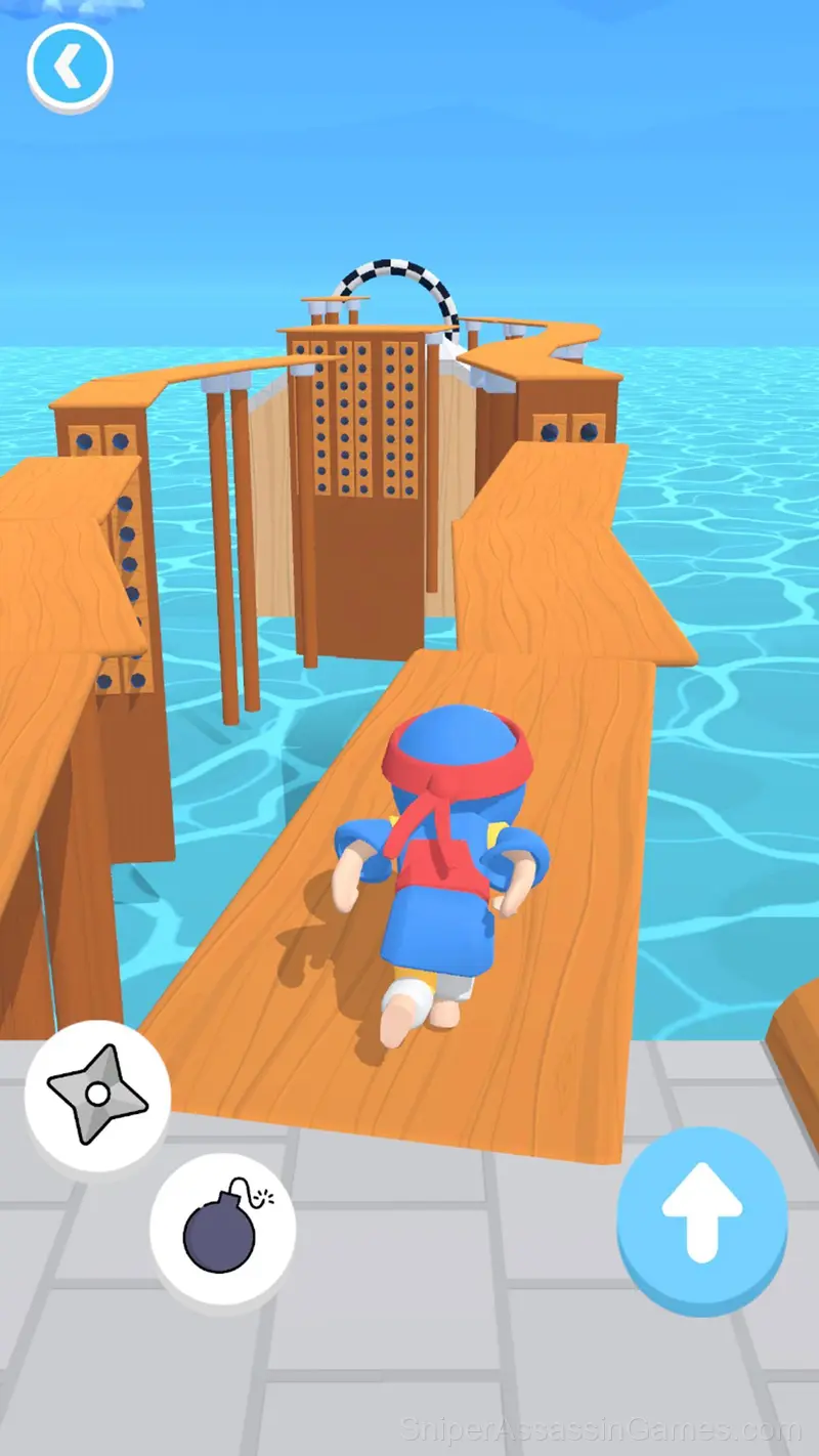 Ninja Rush gameplay screenshot 1