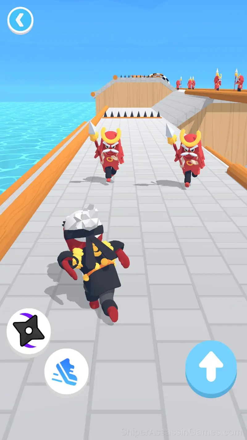Ninja Rush gameplay screenshot 2