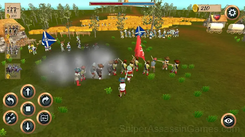 Musketeers Gunpowder vs Steel gameplay screenshot 1