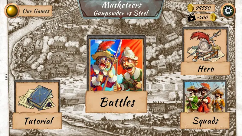 Musketeers Gunpowder vs Steel gameplay screenshot 5