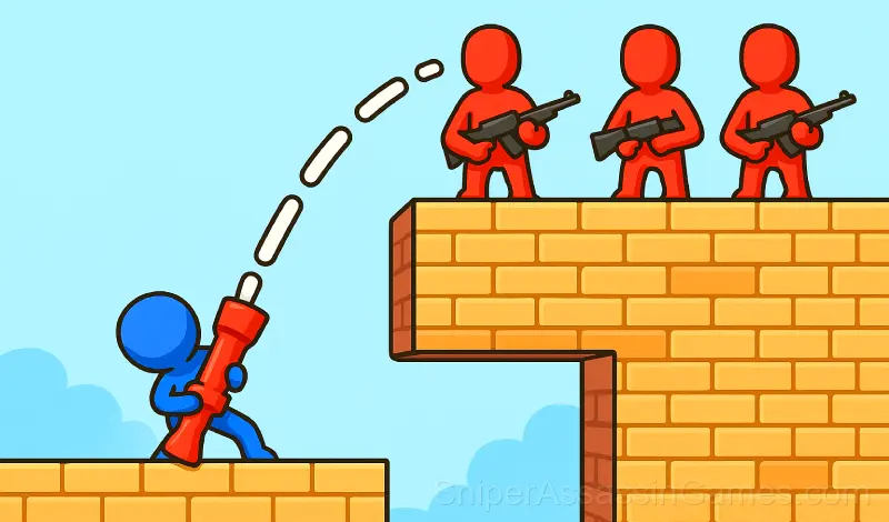 Play Stickman Bullets Ragdoll