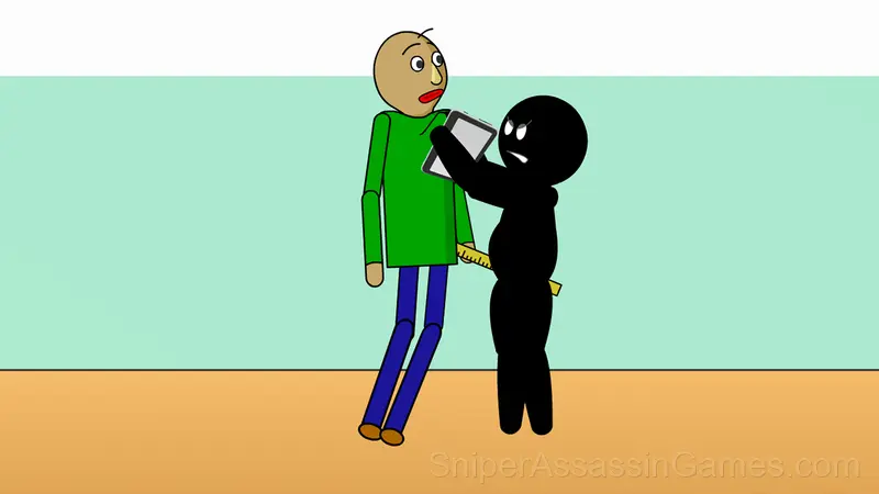 Baldi at school gameplay screenshot 3