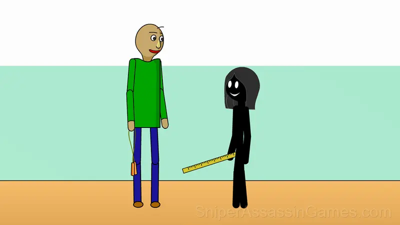 Baldi at school gameplay screenshot 4