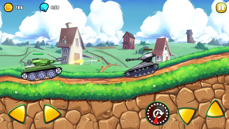 Operation Tank War gameplay screenshot 2