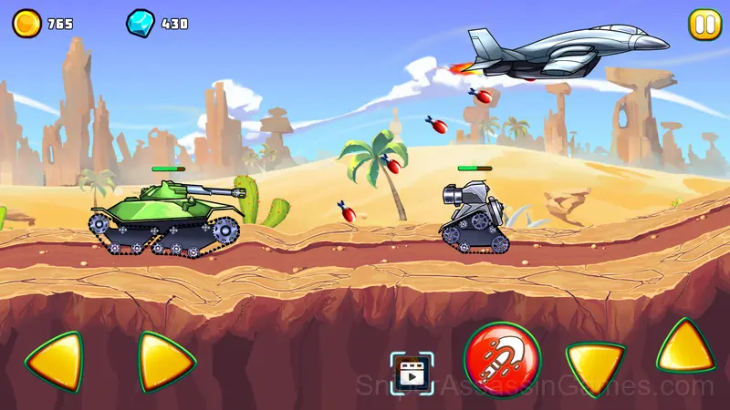 Operation Tank War gameplay screenshot 3