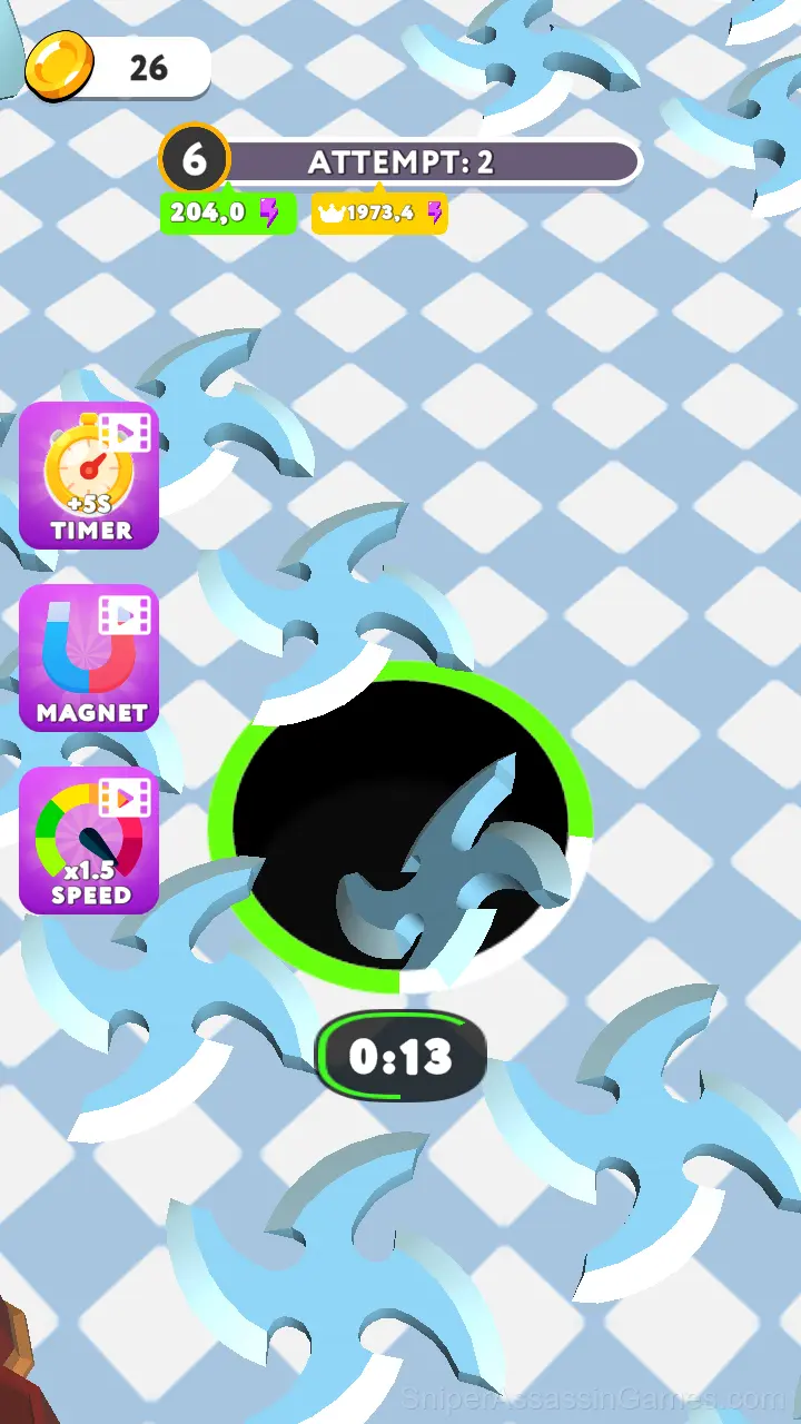 Attack Black Hole gameplay screenshot 1