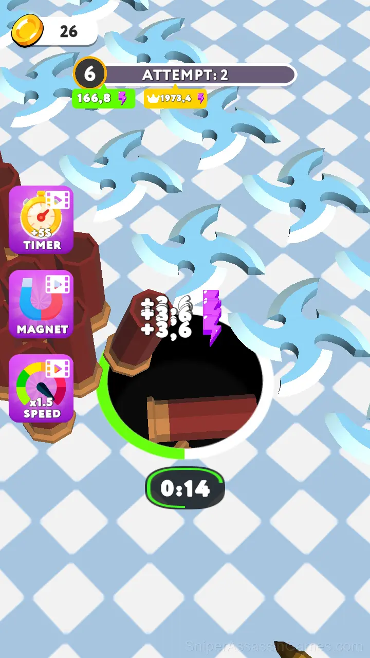 Attack Black Hole gameplay screenshot 4