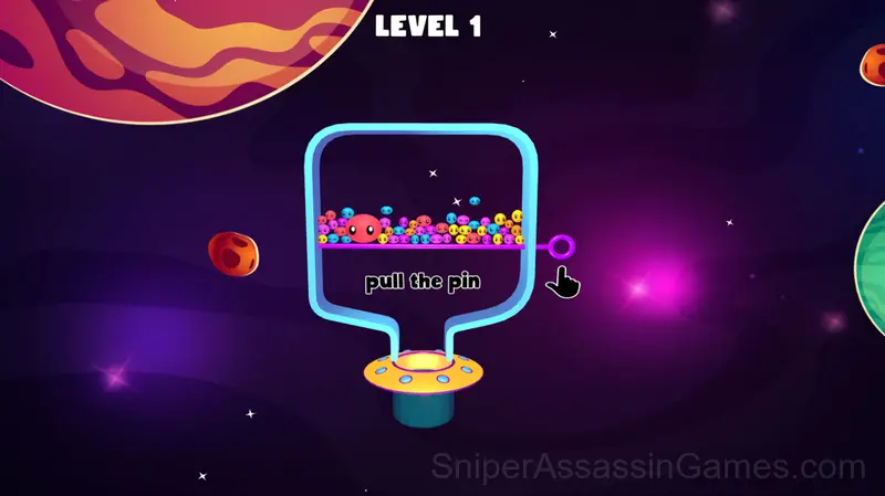 Pin The Ufo gameplay screenshot 2