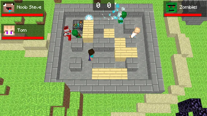 TNTcraft gameplay screenshot 1