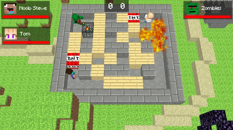TNTcraft gameplay screenshot 3