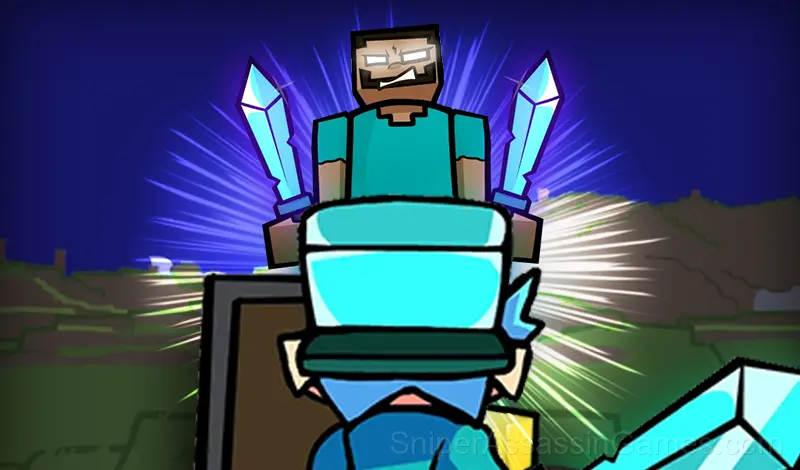 Play Friday Night Funkin' vs Herobrine Reborn