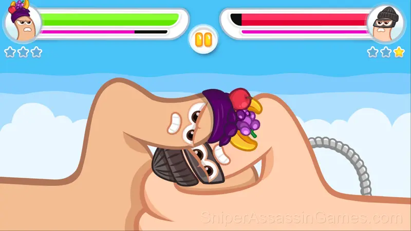 Extreme Thumb War gameplay screenshot 2
