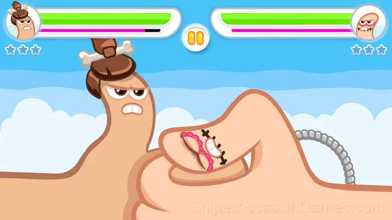 Extreme Thumb War gameplay screenshot 4