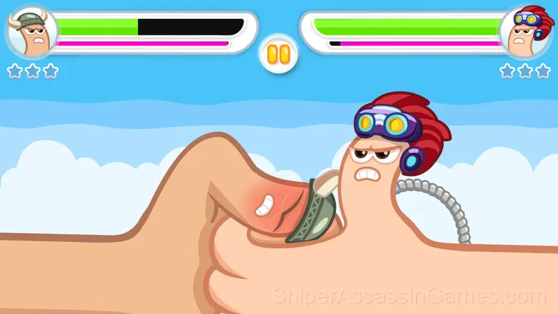 Extreme Thumb War gameplay screenshot 5
