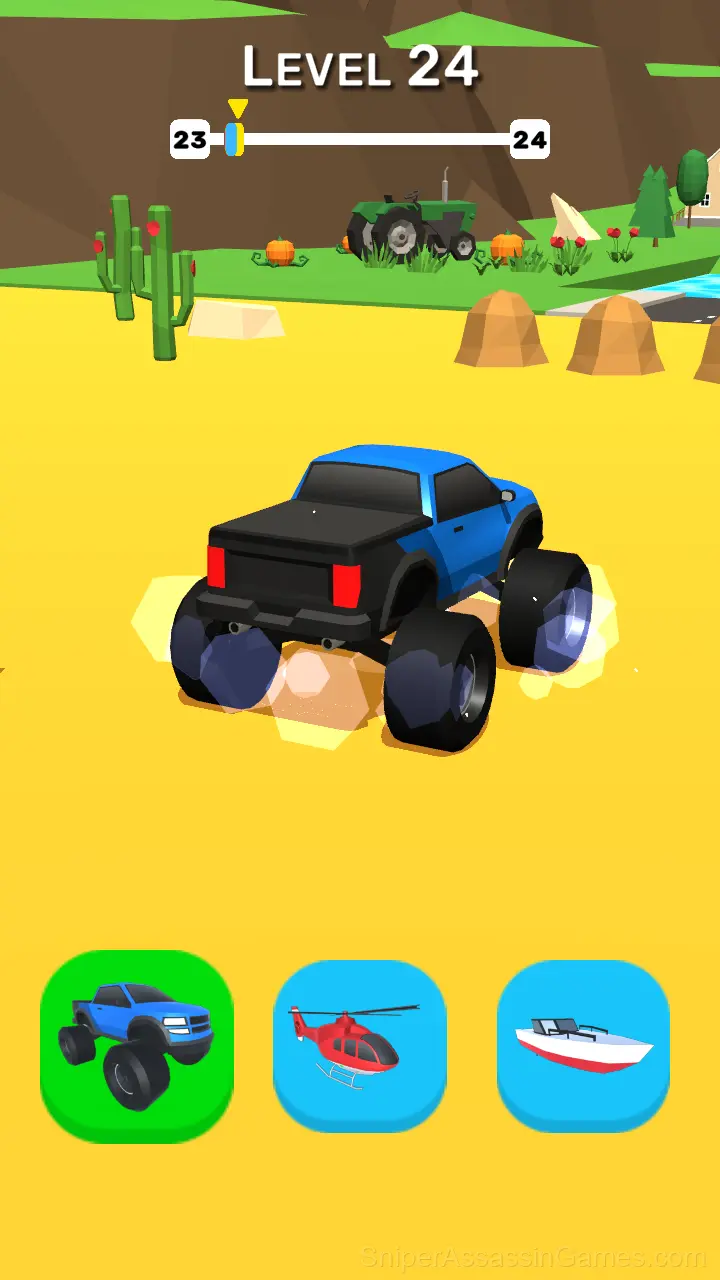 Shape Shifting Race gameplay screenshot 4