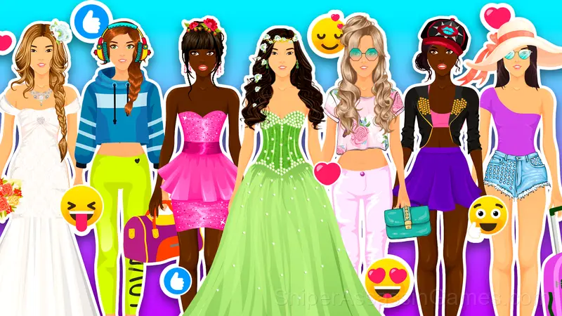 Fashion Tik Tok Princess gameplay screenshot 1